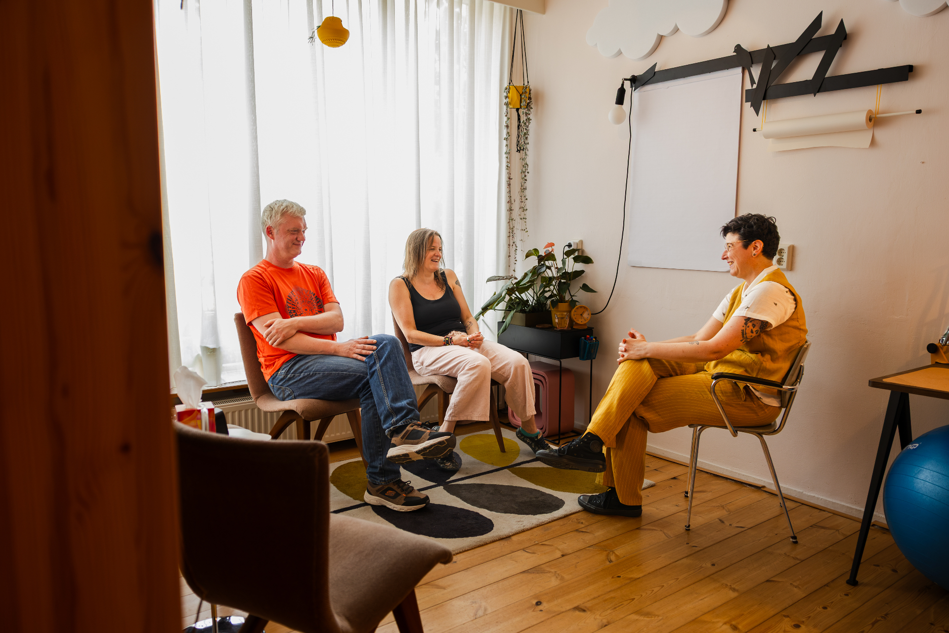 Gesprekskamer bij Hartstogt BV, veilige plek voor sekscounseling in Utrecht